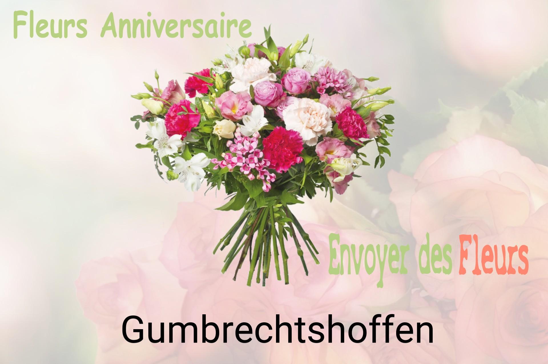 Bouquet de fleurs d’anniversaire livré à Gumbrechtshoffen