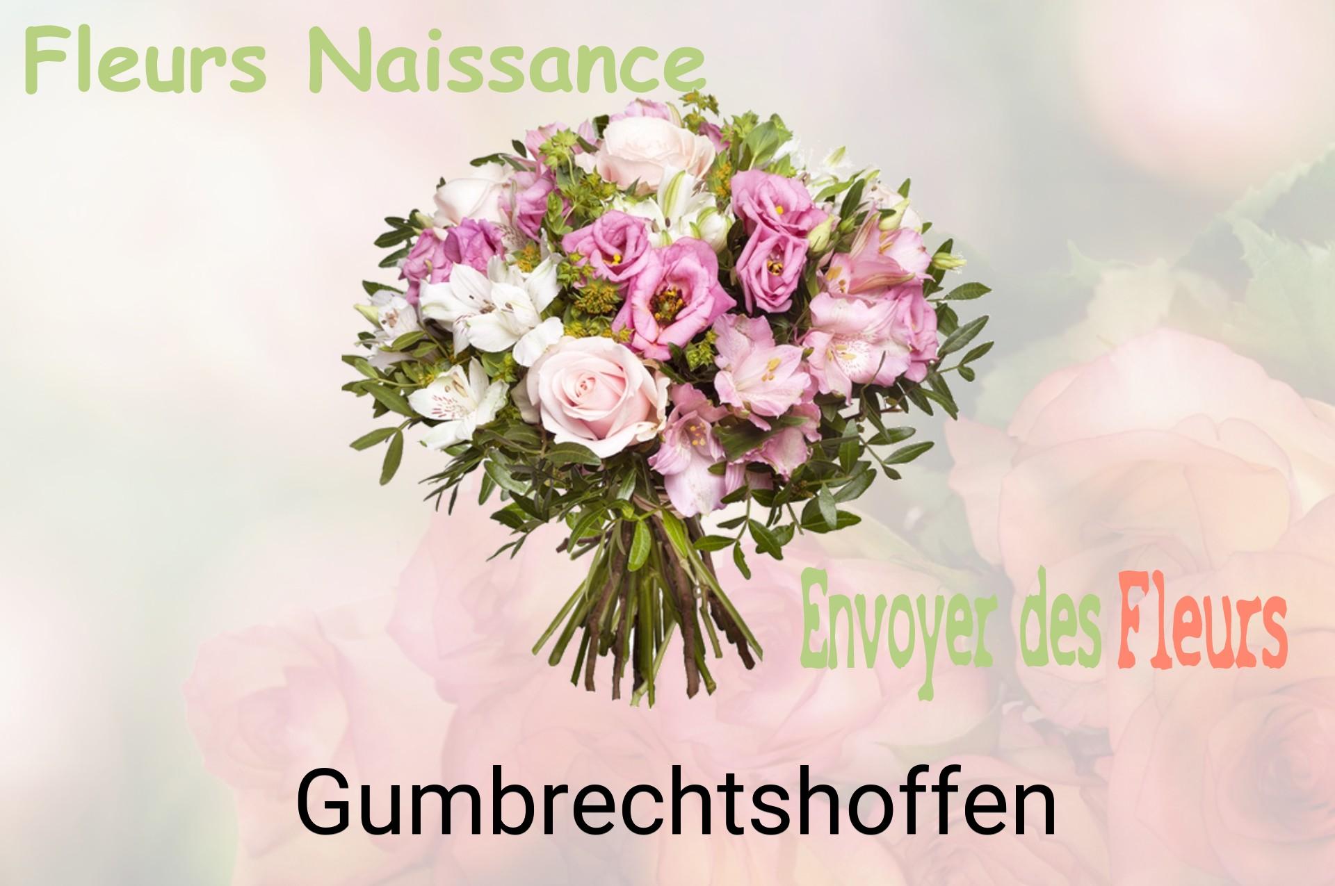 Bouquet de fleurs de naissance livré à Gumbrechtshoffen